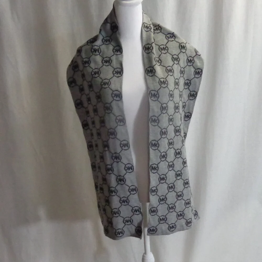 Michael Kors Black/Gray Scarf